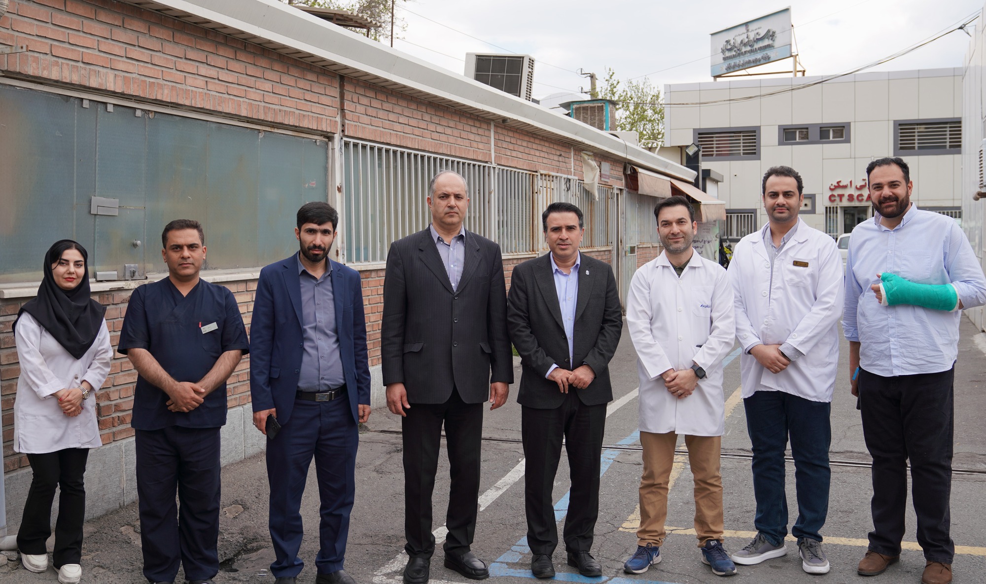 بازدید نظارتی معاون غذا و دارو دانشگاه از بیمارستان شهدای یافت‌آباد 